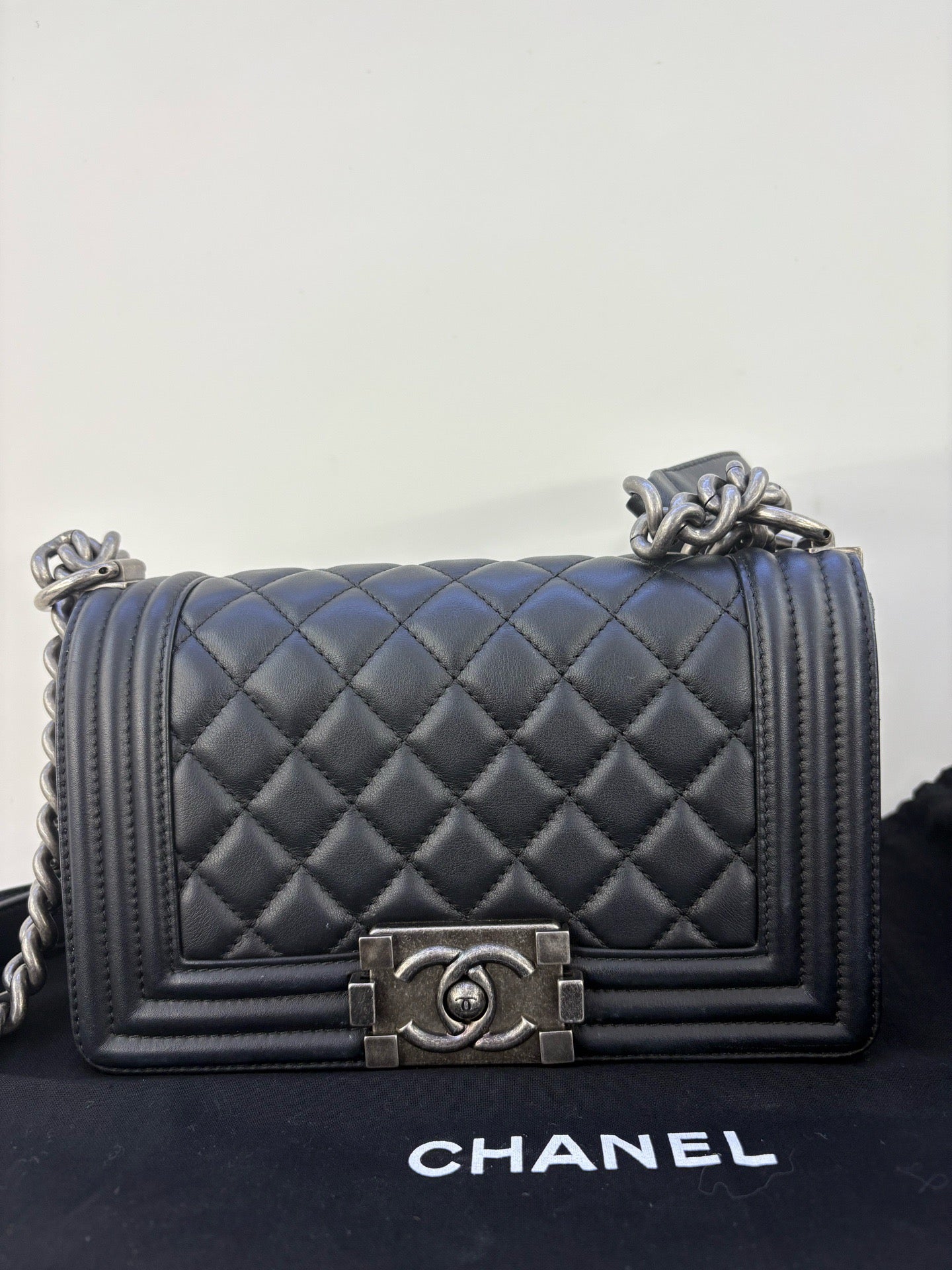 Chanel Boy Small Black