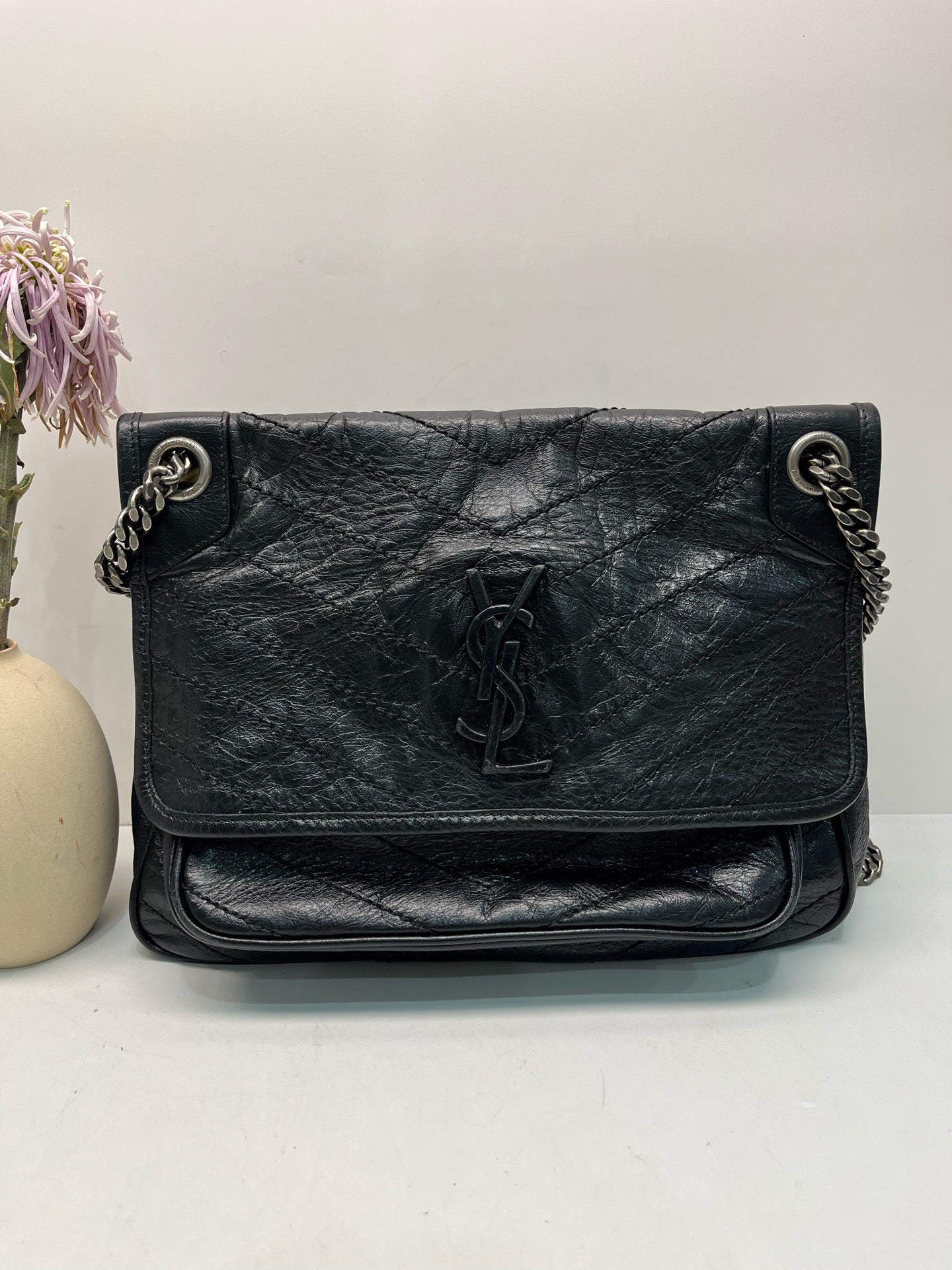 Saint Laurent Niki Medium Black