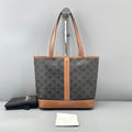 Celine Triomphe Canvas Small Vertical Cabas