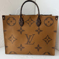 Louis Vuitton Onthego GM Giant Monogram Canvas Tote Bag