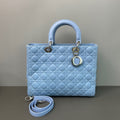 Dior Lady Dior Large Blue