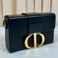 Dior Montaigne Box Bag Mini - Black