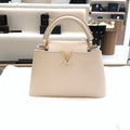 Louis Vuitton Capucines BB Cream Taurillo