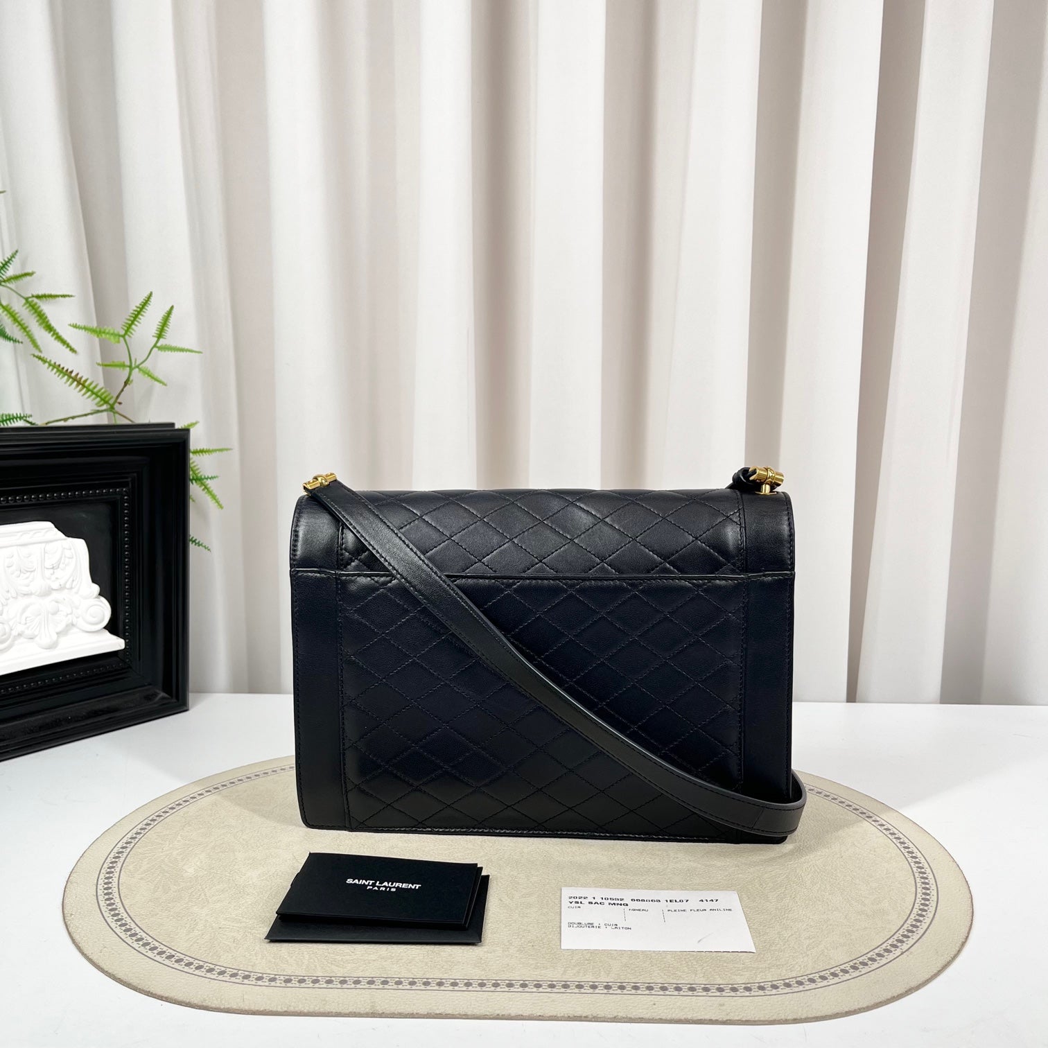 YSL Saint Laurent Gaby Envelope Shoulder Bag