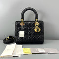 Christian Dior Lady Dior Medium Black