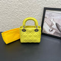 Christian Dior Mini Lady Dior Lemon