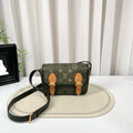 LV Satchel Small Monogram Surplus Camo Green Bag