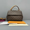 Louis Vuitton Monogram Cluny Top Handle Shoulder Crossbody Bag
