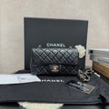 Chanel Classic Flap Large Mini Black Lambskin Bag