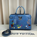Louis Vuitton Twist Tote Denim Blue Limited Edition Bag