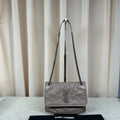 YSL Niki Milk Grey Chain Bag 22cm