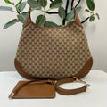 Gucci Body Large Hobo Bag GG Canvas