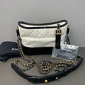 Chanel Gabrielle Small Black White