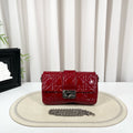 Dior Miss Dior Red Patent Leather Chain Bag