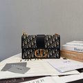 Dior 30 Montaigne Medium Oblique Jacquard Chain