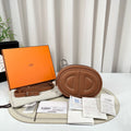 Hermes In The Loop Small Brown Bag
