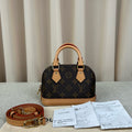 Louis Vuitton Alma Nano Monogram Handbag Mini