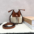 Loewe Mini Hammock Drawstring Bucket Bag