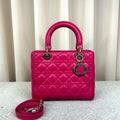 Dior Lady Dior Medium Rose Lambskin