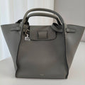 Celine Big Bag Small Grey Grained Calfskin