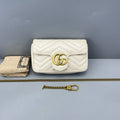 Gucci GG Marmont Super Mini White