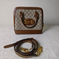 Gucci 1955 Horsebit Dome GG Supreme Top Handle Bag