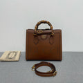 Gucci Brown Calfskin Diana Medium