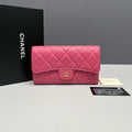 Chanel CF Long Tri-fold Wallet
