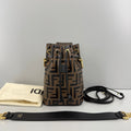 Fendi FF Monogram Mini Bucket