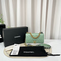 Chanel 19Bag Woc Small Mermaid Green Bag