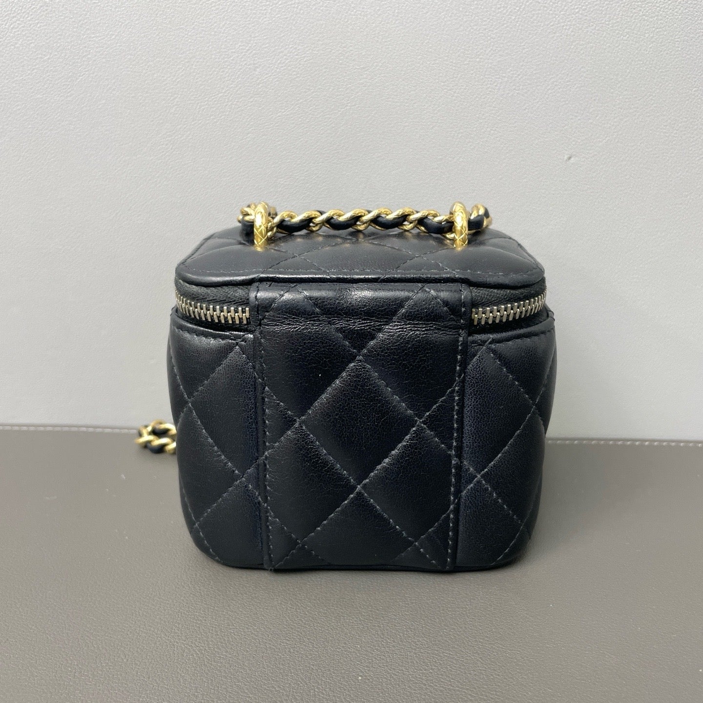 Chanel Black Caviar Quilted Mini