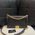 Chanel Le Boy Medium Black