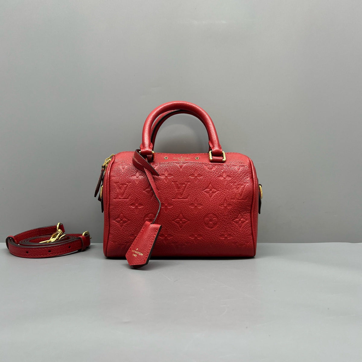 Louis Vuitton Speedy Nano Red