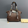 Louis Vuitton Verona Damier Ebene Canvas Shoulder Bag