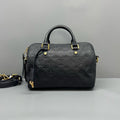 Louis Vuitton Monogram Empreinte Black Speedy Bandouliere Shoulder Crossbody Bag