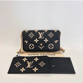 Louis Vuitton Pochette Felicie Black Beige Giant