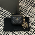 Chanel Mini Quilted Lambskin Vanity Box