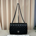 Chanel CF Jumbo Black Lambskin Bag