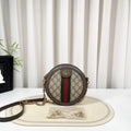 Gucci Ophidia Mini Round Chain Bag