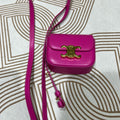 Celine Triomphe Mini Fuchsia