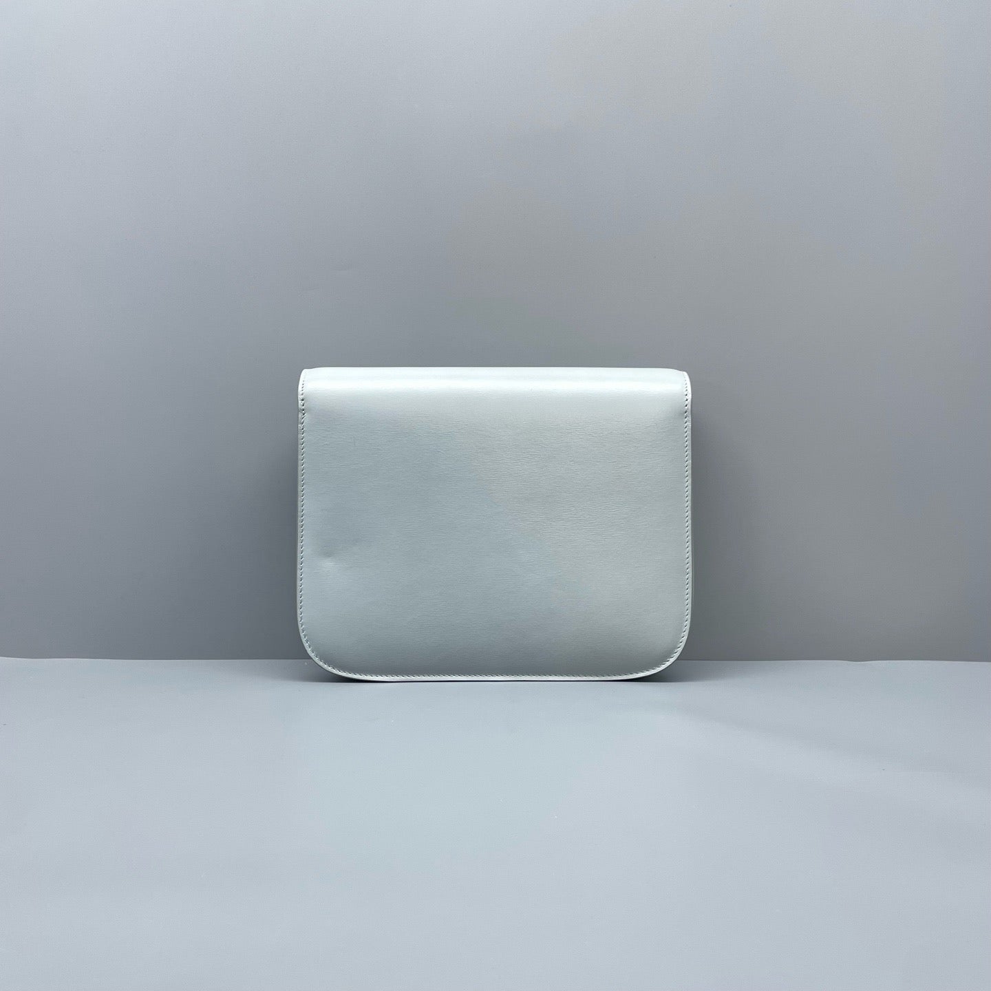 Celine Classic Box Medium Light Blue Calfskin