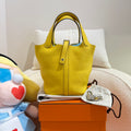 Hermès Picotin 18 Jaune Clemence