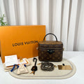 Louis Vuitton LV Vanity PM Monogram Caramel Trim