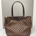 Louis Vuitton Delightful MM Damier Ebene Canvas Tote Bag