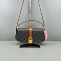 Celine Triomphe Canvas Lock