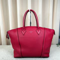 Louis Vuitton Soft Lockit Tote Bag Large Red