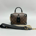 Louis Vuitton Petite Malle Souple Monogram Canvas Black