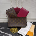 Louis Vuitton Felicie Wallet On Chain Crossbody Bag