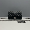 Chanel Classic Flap Large Mini Black Lambskin