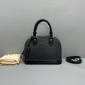 Louis Vuitton Alma BB Black Epi